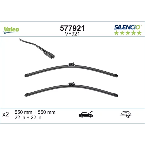 Stieracia lišta VALEO 577921