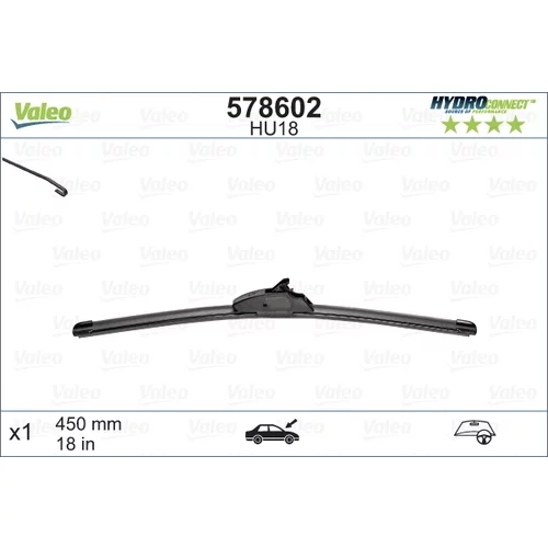 Stieracia lišta VALEO 578602