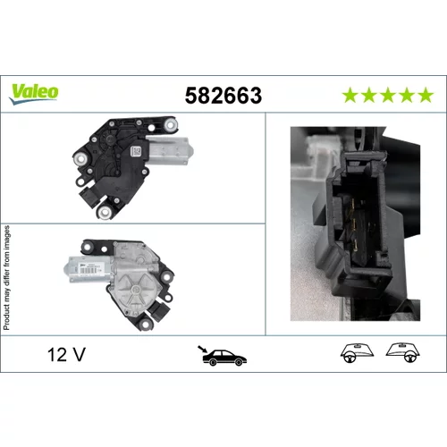 Motor stieračov VALEO 582663