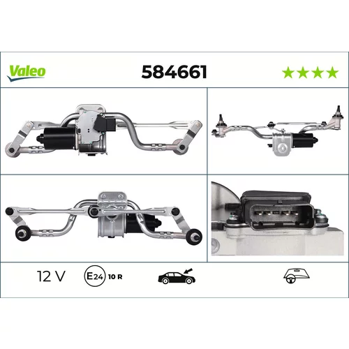 Motor stieračov VALEO 584661