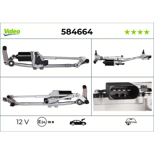 Motor stieračov VALEO 584664