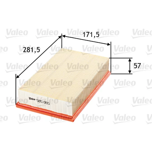Vzduchový filter 585065 /VALEO/