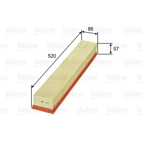 Vzduchový filter 585323 /VALEO/