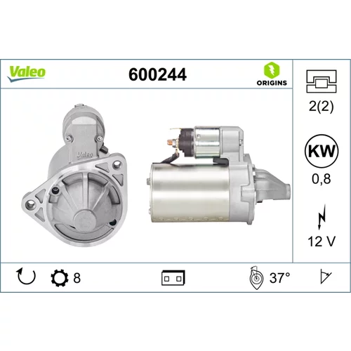 Štartér VALEO 600244