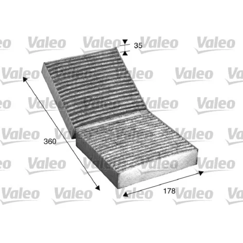 Filter vnútorného priestoru VALEO 715508