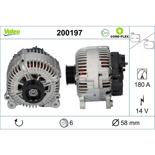 Alternátor VALEO 200197