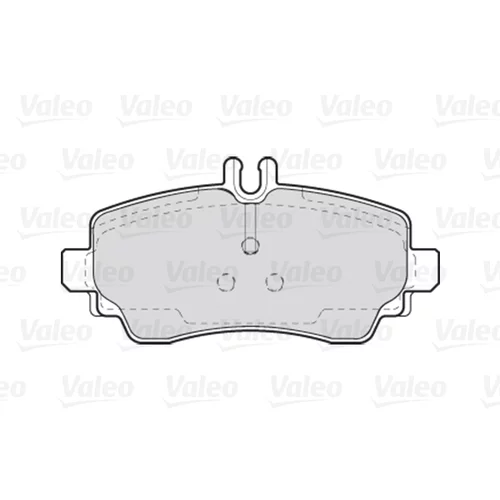 Sada brzdových platničiek kotúčovej brzdy 301549 /VALEO/ - obr. 1