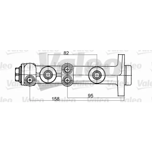 Hlavný brzdový valec VALEO 402098