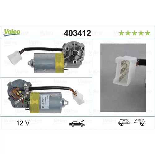 Motor stieračov VALEO 403412