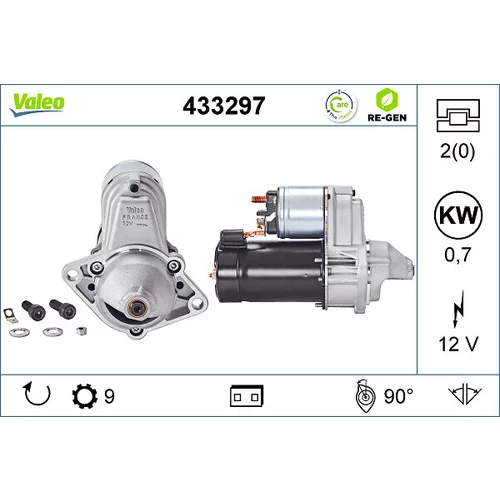 Štartér VALEO 433297