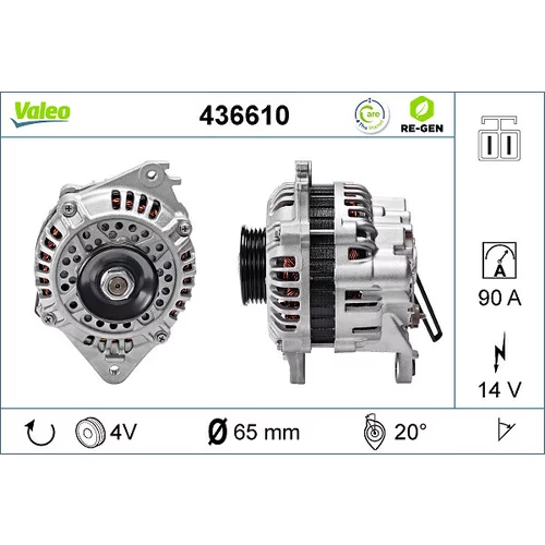 Alternátor VALEO 436610