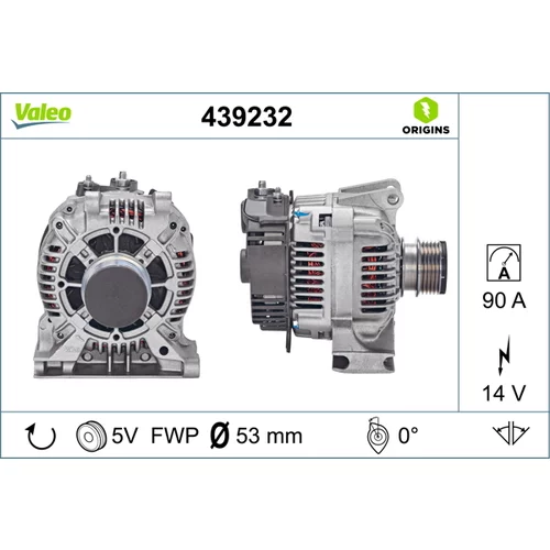 Alternátor VALEO 439232