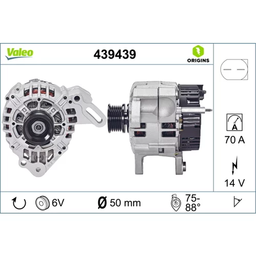 Alternátor VALEO 439439