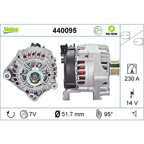 Alternátor VALEO 440095