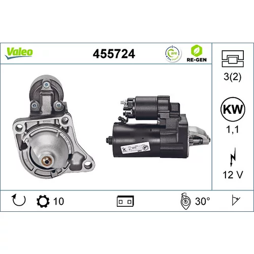 Štartér 455724 /VALEO/
