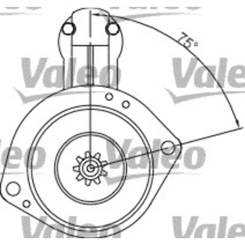 Štartér 455914 /VALEO/ - obr. 1