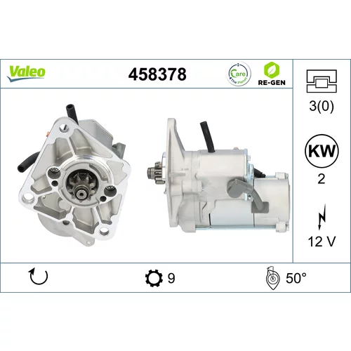 Štartér VALEO 458378