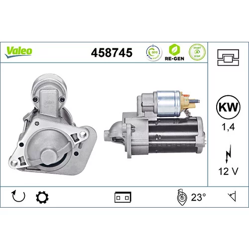 Štartér 458745 /VALEO/