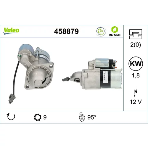 Štartér VALEO 458879
