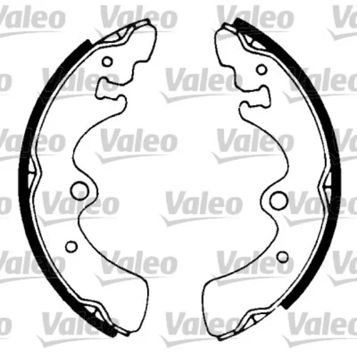 Sada brzdových čeľustí 562681 /VALEO/ - obr. 1