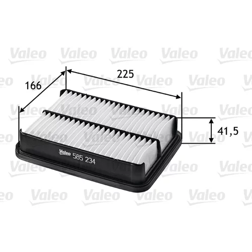 Vzduchový filter VALEO 585234