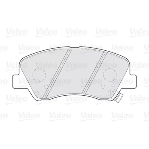 Sada brzdových platničiek kotúčovej brzdy 301021 /VALEO/ - obr. 1