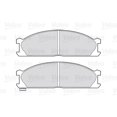Sada brzdových platničiek kotúčovej brzdy 301618 /VALEO/ - obr. 1