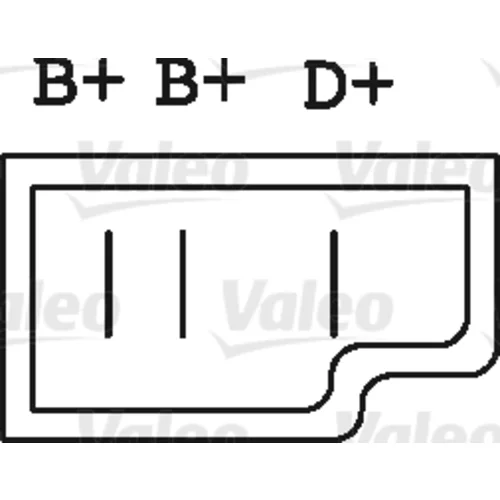 Alternátor 436601 /VALEO/ - obr. 3