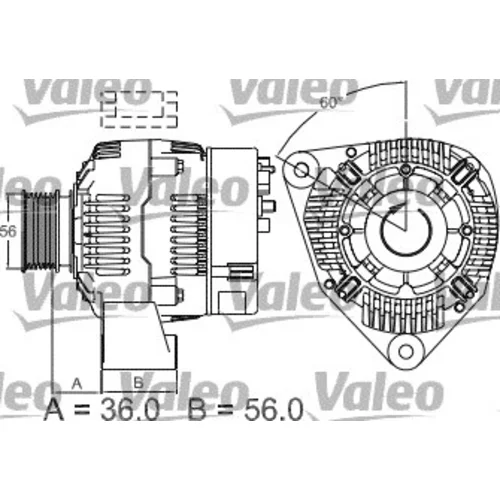 Alternátor 437489 /VALEO/ - obr. 5