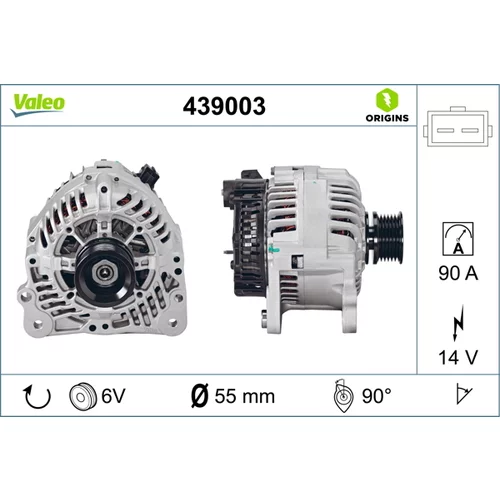 Alternátor VALEO 439003