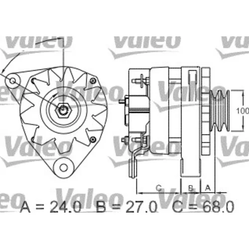 Alternátor VALEO 439099