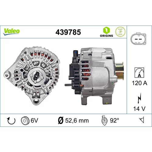 Generátor zapaľovania VALEO 439785