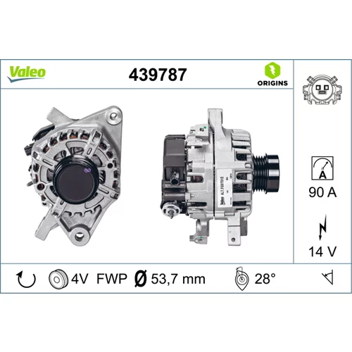 Alternátor VALEO 439787