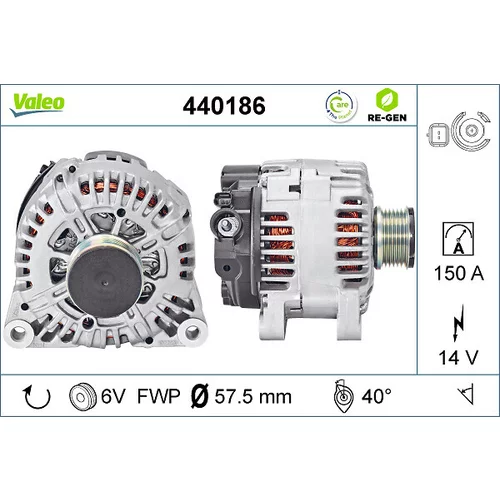 Alternátor VALEO 440186