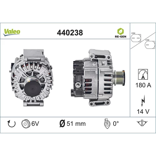 Alternátor VALEO 440238