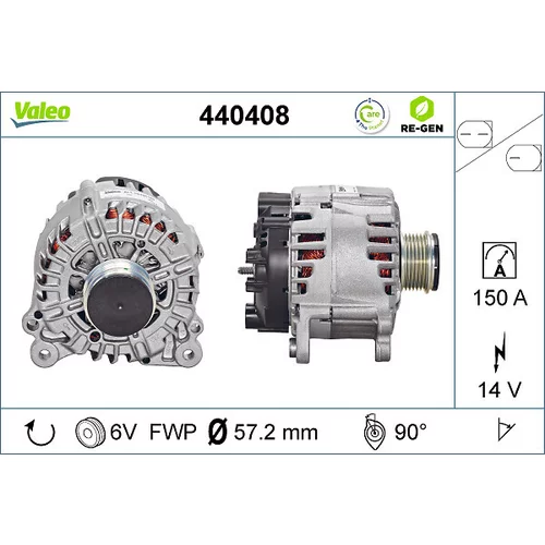 Alternátor VALEO 440408