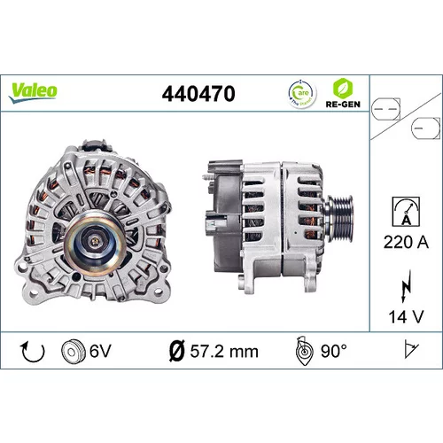 Alternátor VALEO 440470