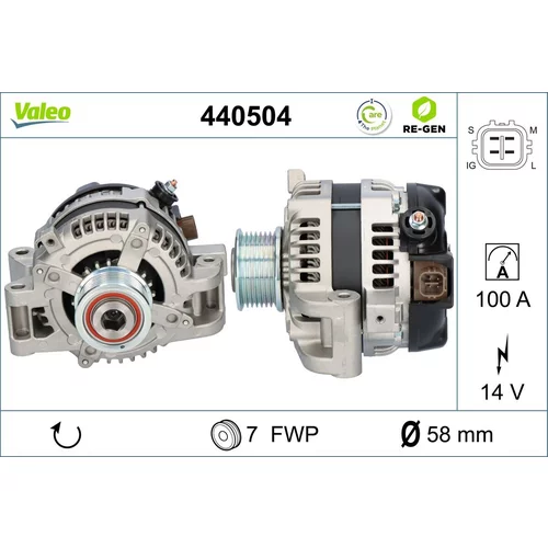 Alternátor VALEO 440504