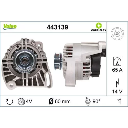 Alternátor 443139 /VALEO/