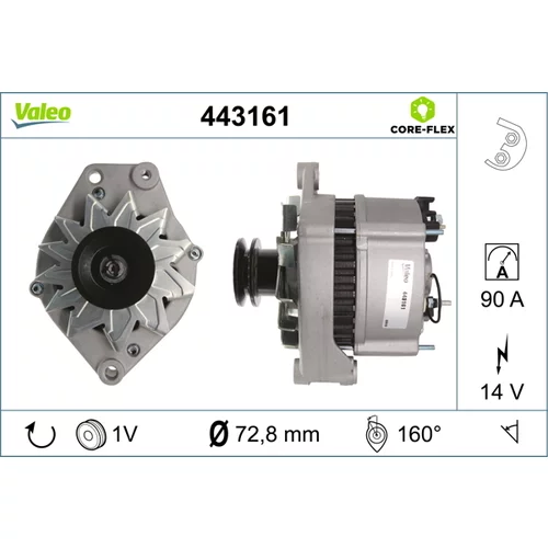 Alternátor VALEO 443161