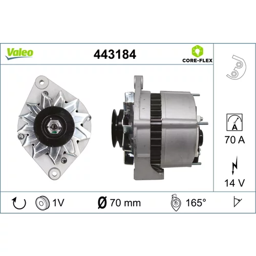 Alternátor VALEO 443184