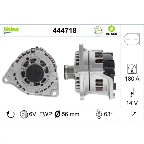 Alternátor VALEO 444718