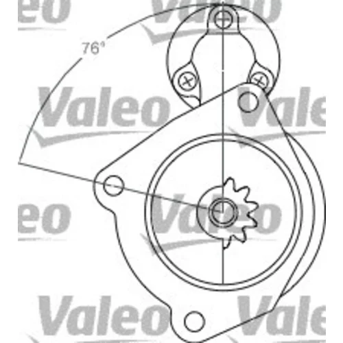 Štartér 458199 /VALEO/ - obr. 3