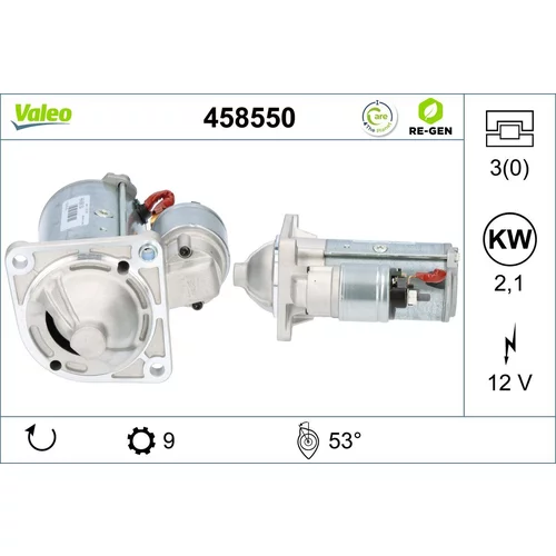 Štartér VALEO 458550