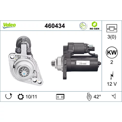Štartér VALEO 460434
