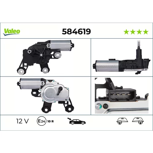 Motor stieračov VALEO 584619
