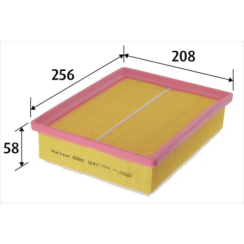 Vzduchový filter VALEO 585547