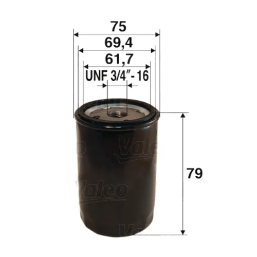 Olejový filter VALEO 586008