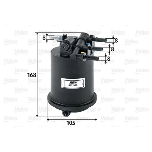 Palivový filter VALEO 587530