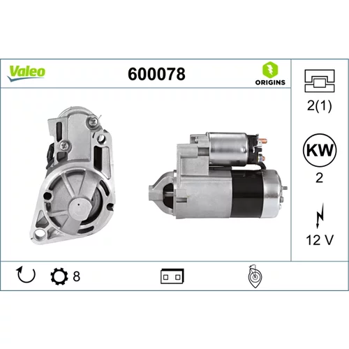 Štartér VALEO 600078